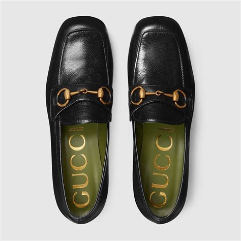 do gucci loafers have straps in the back